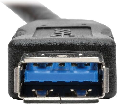 وصلة تثبيت على لوحة Keystone من Tripp Lite USB 3.0 (F/F)، الكل في واحد، أسود (U325-000-KP-BK) in Saudi Arabia