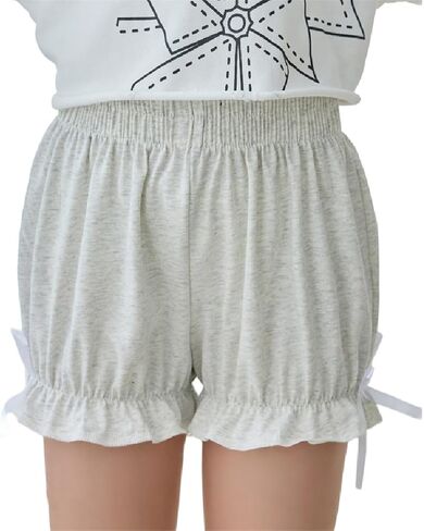 Toddler Girl Shorts Ruffled Pumpkin Bloomers Shorts for Kids Workout Athletic in Kuwait