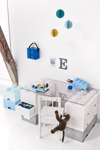 LEGO Blue Brick Drawer 4 Bright in Saudi Arabia