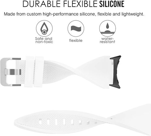 Compatible with Pixel Watch 3 45mm bands, Sports Silicone Band Strap Replacement Wristband Compatible with Pixel Watch 3 45mm, 3XL Watch in Saudi Arabia