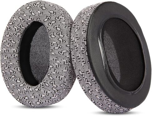 وسائد أذن MDR 7506 - وسائد بديلة YunYiYi متوافقة مع Sony MDR 7506، MDR V6، HS50 HS60 HS70 Pro قطع غيار وسائد أذن مطورة (رمادي) in Saudi Arabia