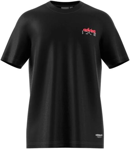 تي شيرت Adidas Originals للرجال برسومات خلف تي شيرت Trefoil in Saudi Arabia