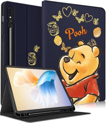 حافظة عصرية ممتعة لهاتف Samsung Galaxy Tab S8 2022/Tab S7 2020 مقاس 11 بوصة، أغطية ذكية كرتونية لطيفة للفتيات والأطفال والمراهقين بتصميم جمالي رائع، حافظة لجهاز S8/S7 اللوحي، Weini in Saudi Arabia