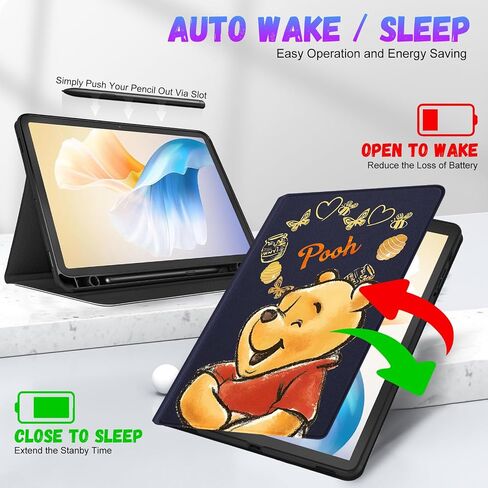 حافظة عصرية ممتعة لهاتف Samsung Galaxy Tab S8 2022/Tab S7 2020 مقاس 11 بوصة، أغطية ذكية كرتونية لطيفة للفتيات والأطفال والمراهقين بتصميم جمالي رائع، حافظة لجهاز S8/S7 اللوحي، Weini in Saudi Arabia