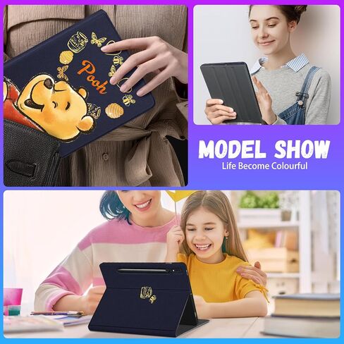 حافظة عصرية ممتعة لهاتف Samsung Galaxy Tab S8 2022/Tab S7 2020 مقاس 11 بوصة، أغطية ذكية كرتونية لطيفة للفتيات والأطفال والمراهقين بتصميم جمالي رائع، حافظة لجهاز S8/S7 اللوحي، Weini in Saudi Arabia