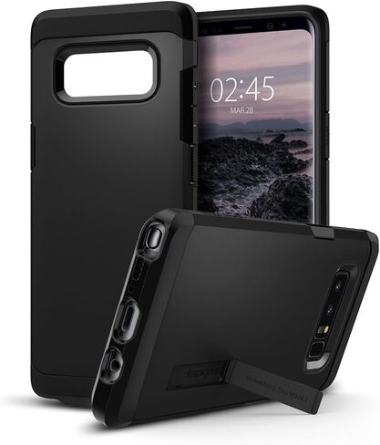 Spigen Tough Armor Designed for Samsung Galaxy Note 8 Case (2017) - Black in Saudi Arabia