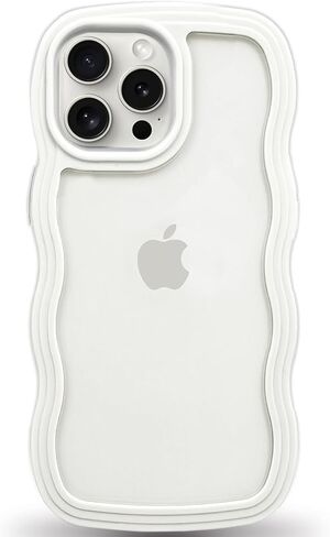 Strong Magnetic for iPhone 16 Pro Max Case Clear, Compatible with Magsafe, Slim Protective Cover, Yellowing Resistant, Hard Bumper Shockproof Phone Case for iPhone 16 ProMax 6.9 inch, White in Saudi Arabia
