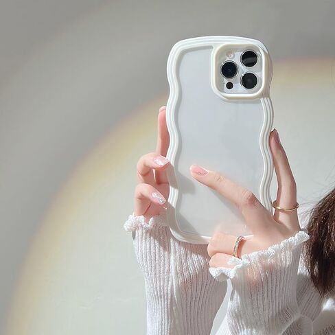 Strong Magnetic for iPhone 16 Pro Max Case Clear, Compatible with Magsafe, Slim Protective Cover, Yellowing Resistant, Hard Bumper Shockproof Phone Case for iPhone 16 ProMax 6.9 inch, White in Saudi Arabia