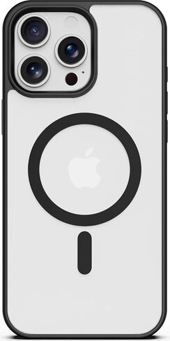 حافظة مغناطيسية قوية لهاتف iPhone 16 Pro Max شفافة، متوافقة مع Magsafe، غطاء واقٍ نحيف، مقاوم للاصفرار، حافظة هاتف صلبة مقاومة للصدمات لهاتف iPhone 16 ProMax 6.9 بوصة، أبيض in Saudi Arabia