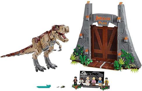 LEGO Jurassic World Jurassic Park: T. rex Rampage 75936 Building Kit (3120 Pieces) in Saudi Arabia