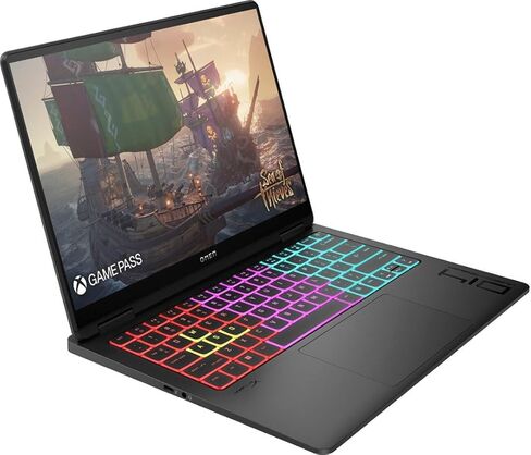 HP OMEN Transcend Gaming Laptop 14.0" 120 Hz OLED 2.8K (16-CoreIntel Ultra 9-185H, GeForce RTX 4070 8GB, 32GB LPDDR5X, 1TB SSD, RGB KYB, Thunderbolt 4, WiFi 6E, Win 11 Home) w/DKZ USB Port Expander in Saudi Arabia