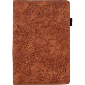 Case for Samsung Galaxy Tab A8 10.5 inch 2022 Case SM-X200/X205 Premium PU Leather Folio Stand Cover Flip Shell with Card Slot Pen Holder for Galaxy Tab A8 10.5'' Tablet - Purple