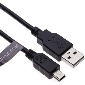 Mini USB Cable Cord for Canon PowerShot Series: SX60 HS, SX420, SX530, SX710 HS, SX610 HS, SX420, is HS IFC-200U, IFC-500U, IFC-400PCU Photo Video Data Sync Cord (2ft)