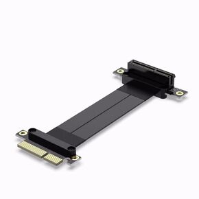 10Gtek PCIe 3.0 Extension Cable, X4 to X4, M to F, Straight to Straight, Cable Length 20cm, P322MF1120