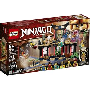 LEGO NINJAGO Legacy Tournament of Elements 71735 Temple Toy Building Set Featuring Ninja Minifigures, New 2021 (283 Pieces)