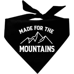 Made for The Mountains Dog Bandana (Assorted Colors)