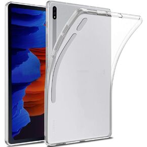 for Samsung Galaxy Tab S7 FE 5G Case, Anti-Scratch Ultra Slim Thin Anti-Scratch TPU Rubber Soft Skin Silicone Premium Protective Case