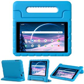 Kids Case for Walmart Onn 8 Inch Gen 3 Tablet 2022 (Model:100071483), Shockproof Light Weight Kids-Friendly Protection EVA Foam Case for Boys Girls with Convertible Handle Stand, Green
