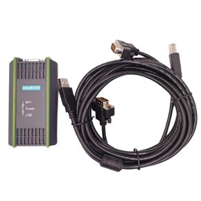 0CB20 PLC Programming Cable for S7 200 300 400, for TP Touch Screen, USB Touch Panel Programming Cable, Isolated Interface, for 6ES7972-0CB20-0XA0 Replacement, New