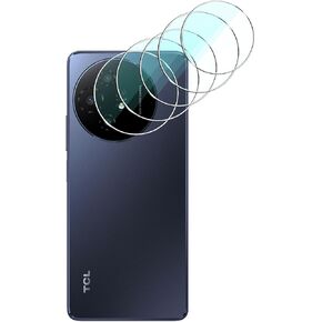 [5 Pack] for TCL 50XL 50 XL 5G Camera Lens Protector,2.5D Arc Edges Scratch Resistant Bubble Free Anti-Fingerprints HD Clear,Case Friendly,Tempered Glass Film for TCL 50 XL 5G
