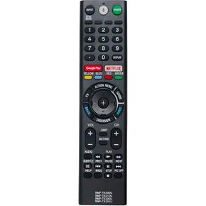 RMF-TX200U RMFTX200U Replace Voice Command Remote Compatible with Sony X900E X800D X850D X930E X940E X930D X940D Series 4K HDR Ultra HD TV XBR-100Z9D XBR-49X900E XBR-55X900E XBR-65X900E XBR-75X940D