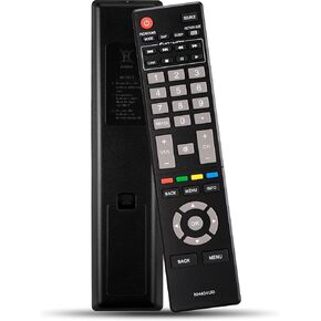 Replacement Remote Control for Magnavox LED HDTV Smart TV Sub NH410UP NH409UD NH404UD NH402 NH400UD with 2 Shortcut Button
