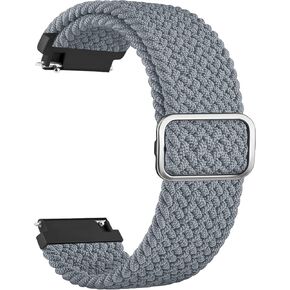 22mm Bands Compatible for Samsung Galaxy Watch 46mm / Samsung Galaxy Watch 3 45mm / Gear S3 Frontier/Classic, Adjustable Elastic Replacement Sport Strap Wristband in Kuwait