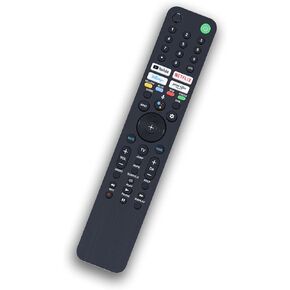RMF-TX520U Replacement Voice Remote Control for Sony Smart Bravia TV XR77A80J KD65X80J XR65A80J XR65A90J XR55X90J XR55A80J KD55X80J KD85X85J XR65A80CJ KD43X80J KD43X85J