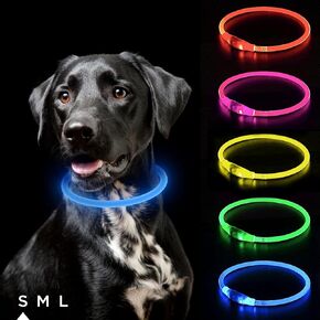 LED Dog Collar - Parent (Yellow, Large)