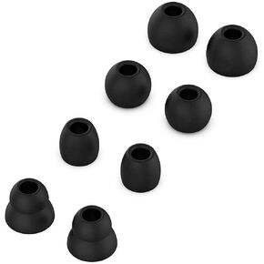 Replacement Silicone Earbuds Ear Tips Eargels Buds Set Compatible with Beats by Dr. Dre Powerbeats Pro Wireless in-Ear Earphones (4 Pairs/Ivory)