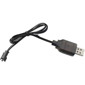 E-outstanding USB Power Charger Cable 7.2V 250mA Output USB Charging Charger Cable with SM 2P Plug for Ni-Cd Ni-MH Battery