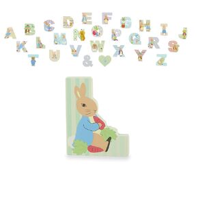 Peter Rabbit Wooden Letters by Orange Tree Toys, Letter L with Peter - Alphabet Animal Letter for Personalised Baby Name, Toy Box, Door, Wall Decorations, Animals Nursery Decor, Boys Girls Bedroom