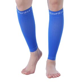 15-20mmHg Skin Calf Compression Sleeve Men and Women Wide Calf Sleeve Brace Compression Socks for Leg Support, Shin Splint,Pain Relief