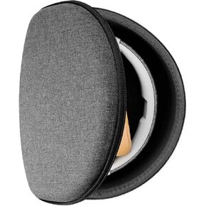 Geekria Shield Headphones Case Compatible with Skullcandy Riff 2, Riff, Crusher ANC, Crusher Evo, Hesh Evo, Hesh ANC Case, Replacement Hard Shell Travel Carrying Bag with Cable Storage (Dark Grey)