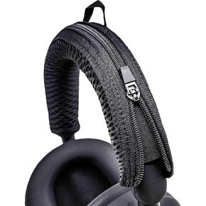 WH 1000XM5 Protective Headband Cover Compatible with WH-1000XM5 I Washable Breathable Mesh Fabric (Black)