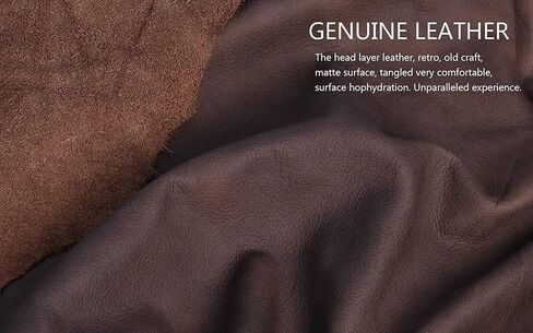 حافظة Gexmil لجهاز iPad 9.7 بوصة، الجيل السادس/الخامس (2018/2017) - iPad Air 2/1 Gen. غطاء جلد أصلي مع حامل قلم رصاص، خاصية النوم/الاستيقاظ التلقائي من جلد البقر، مضاد لبصمات الأصابع، بني مصقول in Kuwait