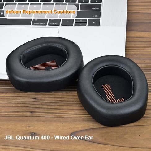 وسائد الأذن Q400 - وسائد غطاء وسائد الأذن البديلة المتوافقة مع سماعات JBL Quantum 400، Q400 السلكية فوق الأذن للألعاب، رغوة عالية الكثافة لإلغاء الضوضاء in Kuwait