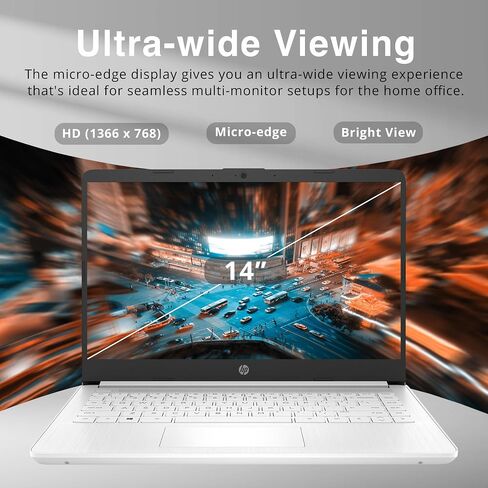 HP Laptop for Students and Business, 17.3" HD+ Touchscreen, Intel Pentium Silver N5030, 16GB RAM, 512GB SSD, Intel UHD Graphics 605, Wi-Fi, Windows 11 S, with Microsoft Office Lifetime License in Saudi Arabia