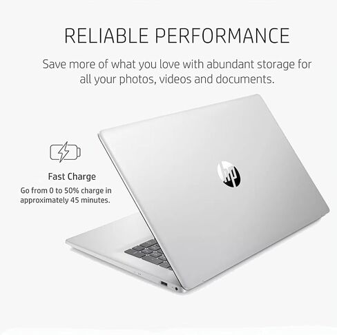 HP Laptop for Students and Business, 17.3" HD+ Touchscreen, Intel Pentium Silver N5030, 16GB RAM, 512GB SSD, Intel UHD Graphics 605, Wi-Fi, Windows 11 S, with Microsoft Office Lifetime License in Saudi Arabia