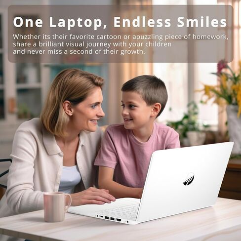 HP Laptop for Students and Business, 17.3" HD+ Touchscreen, Intel Pentium Silver N5030, 16GB RAM, 512GB SSD, Intel UHD Graphics 605, Wi-Fi, Windows 11 S, with Microsoft Office Lifetime License in Saudi Arabia