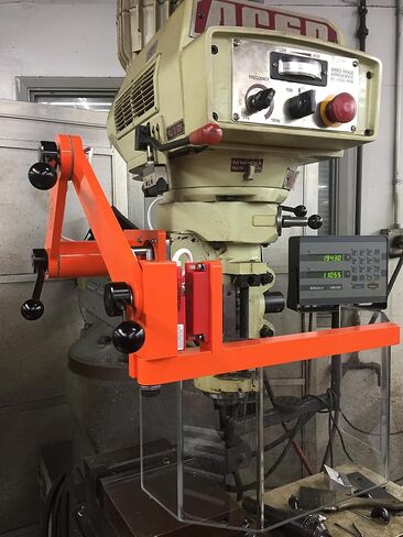 Head Mount Milling Machine Safety Guard, Standard Model, NO Interlock. Part # MG-2 by ATS MACHINE SAFETY SOLUTIONS in Saudi Arabia