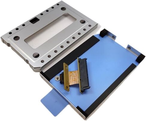E5404 E5414 حامل محرك الأقراص الصلبة SSD HDD مقاس 2.5 بوصة مع كابل SATA لأجهزة الكمبيوتر المحمول Latitude Rugged من Dell (1) in Saudi Arabia