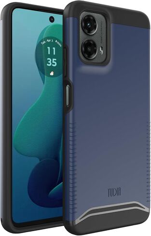 TUDIA MERGE [Military Grade] Designed for Motorola Moto G 5G (2024) Case - [DROP TESTED] Dual Layer Shockproof Slim Tough Heavy Duty Protective Phone Cases Cover - Hunter Green in Saudi Arabia
