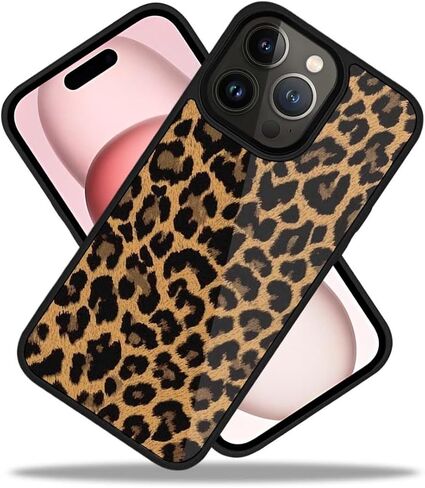 Compatible with iPhone 14 Pro Max Case,Leopard So Cool Case for Woman Men Full Body Protective Cover Shockproof Slim Dopamine Designed for iPhone 14 Pro Max Case 6.7 in -Black in Saudi Arabia