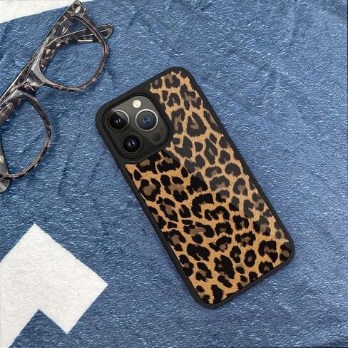 Compatible with iPhone 14 Pro Max Case,Leopard So Cool Case for Woman Men Full Body Protective Cover Shockproof Slim Dopamine Designed for iPhone 14 Pro Max Case 6.7 in -Black in Saudi Arabia
