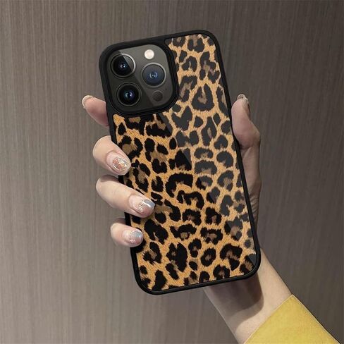 Compatible with iPhone 14 Pro Max Case,Leopard So Cool Case for Woman Men Full Body Protective Cover Shockproof Slim Dopamine Designed for iPhone 14 Pro Max Case 6.7 in -Black in Saudi Arabia