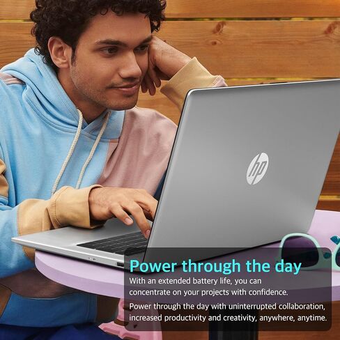 HP 17.3" Anti-Glare FHD Business Laptop, Intel Core i5-1335U, 32GB RAM, 1TB SSD, Backlit Keyboard, Numpad, Webcam, Fast Charge, Intel Iris Xe Graphics, HDMI, Silver, Win 11 Pro, 32GB USB Card in Saudi Arabia