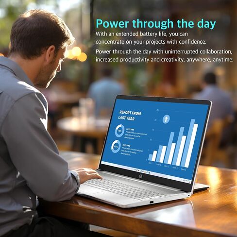 HP 17.3" Anti-Glare FHD Business Laptop, Intel Core i5-1335U, 32GB RAM, 1TB SSD, Backlit Keyboard, Numpad, Webcam, Fast Charge, Intel Iris Xe Graphics, HDMI, Silver, Win 11 Pro, 32GB USB Card in Saudi Arabia