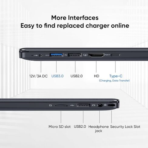 15.6 inch Laptop 1920x1080 IPS Display, 8GB RAM/256GB NVMe SSD, Intel N5095 Quad Core Processor Notebook PC, Support 2.4G/5G Hz WiFi, BT, Type-c PD 3.0 Charging in Saudi Arabia