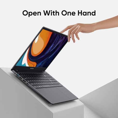 15.6 inch Laptop 1920x1080 IPS Display, 8GB RAM/256GB NVMe SSD, Intel N5095 Quad Core Processor Notebook PC, Support 2.4G/5G Hz WiFi, BT, Type-c PD 3.0 Charging in Saudi Arabia